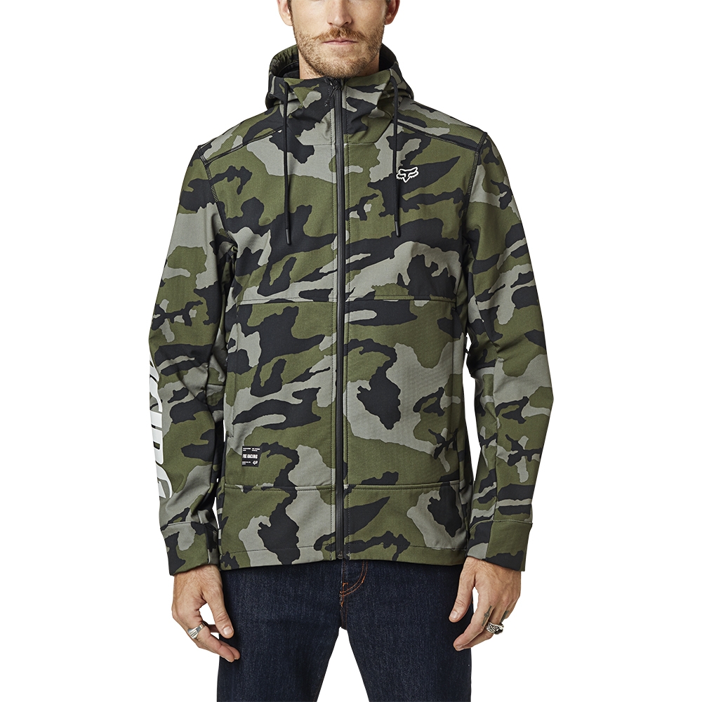 Fox Pit Jacket Camo | Tracktion Motorcycles