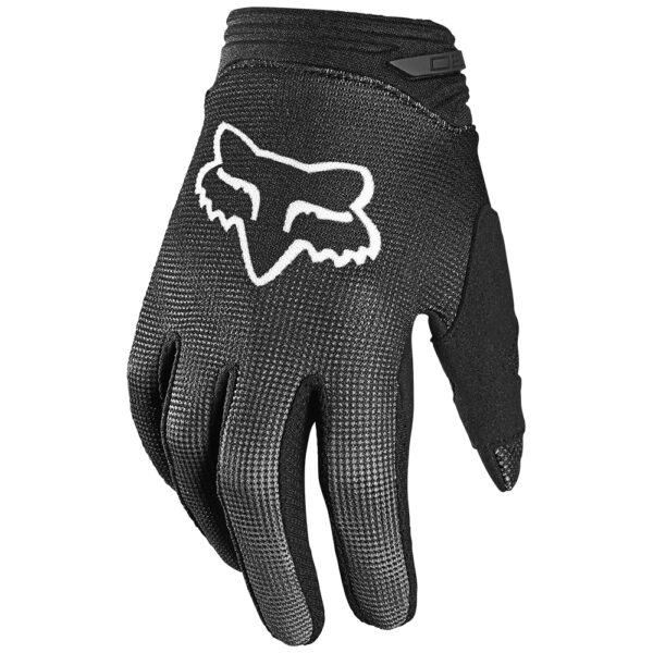 Fox 2021 Youth Girls 180 Oktiv Gloves [BLACK/WHITE]
