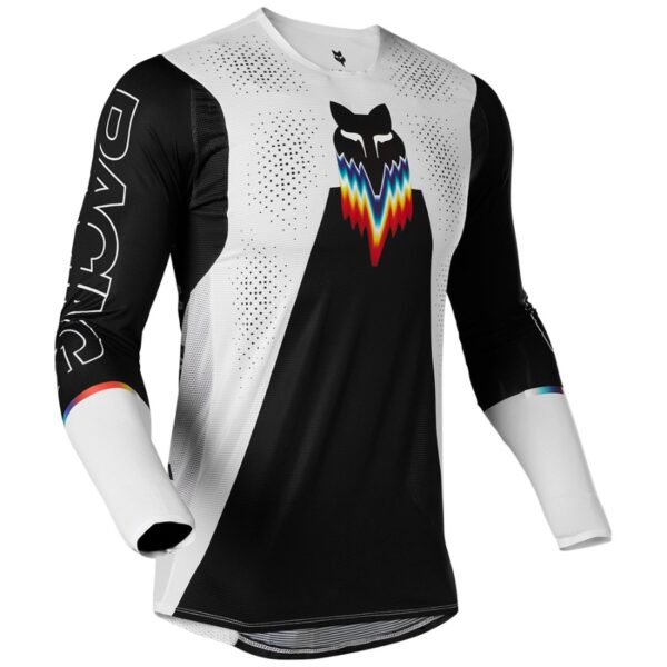 FOX 22 FLEXAIR RELM JERSEY [BLACK/WHITE]