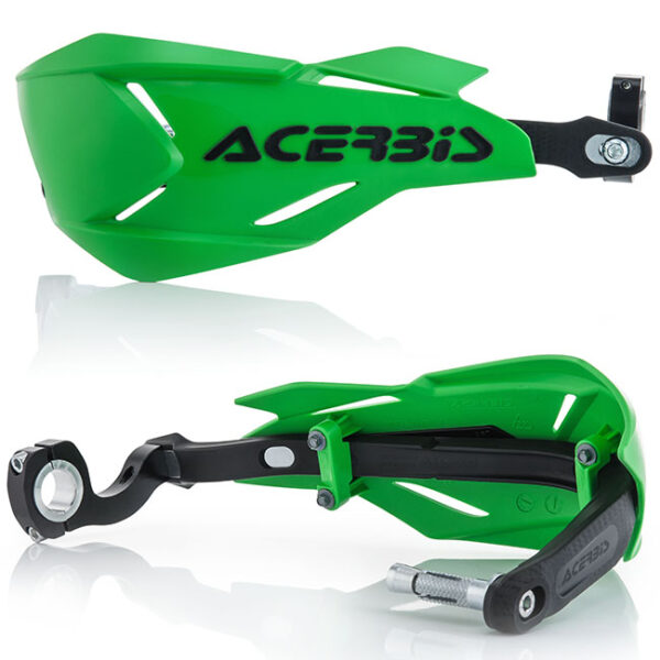 X-Factory Handguard Green/ Black Acerbis