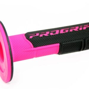 Gel MX grips 115mm Black/Pink Fluro Progrip