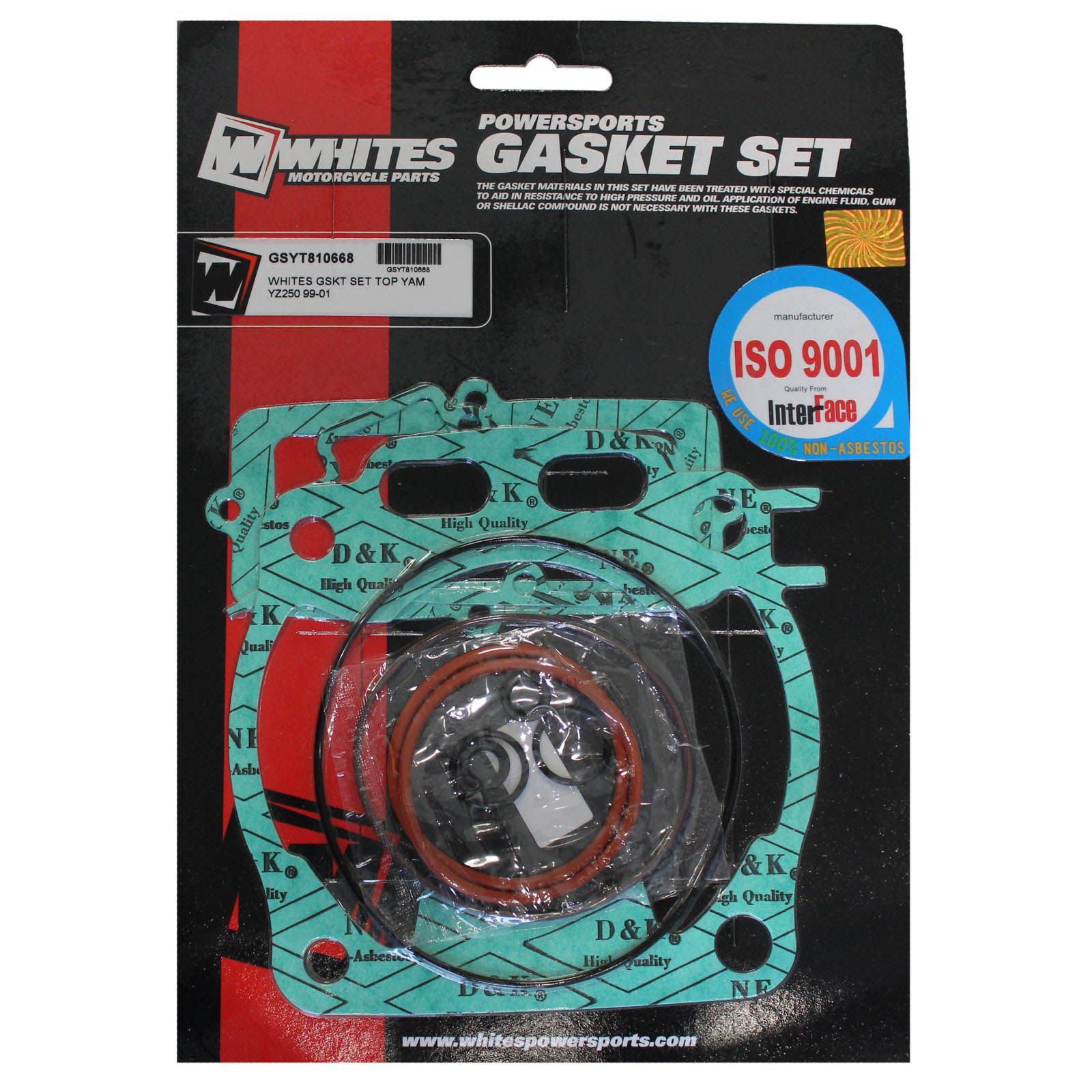 WHITES GASKET SET TOP YAM YZ250 99-01