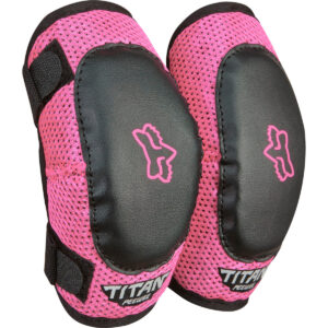 Peewee Titan Elbow Guard S/M - Black/Pink
