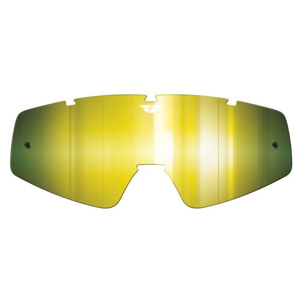 FLY ZONE/FOCUS GOGGLE LENS (2012-2018) GLD MIRROR/ YEL