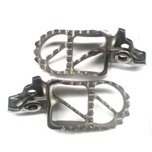 WHITES FOOT PEG WIDE MX HON CR125/250 CRF250/450 02-