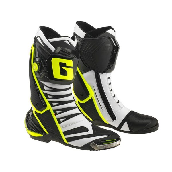 GAERNE BOOT GP1 EVO WHT/BLK/YEL 41