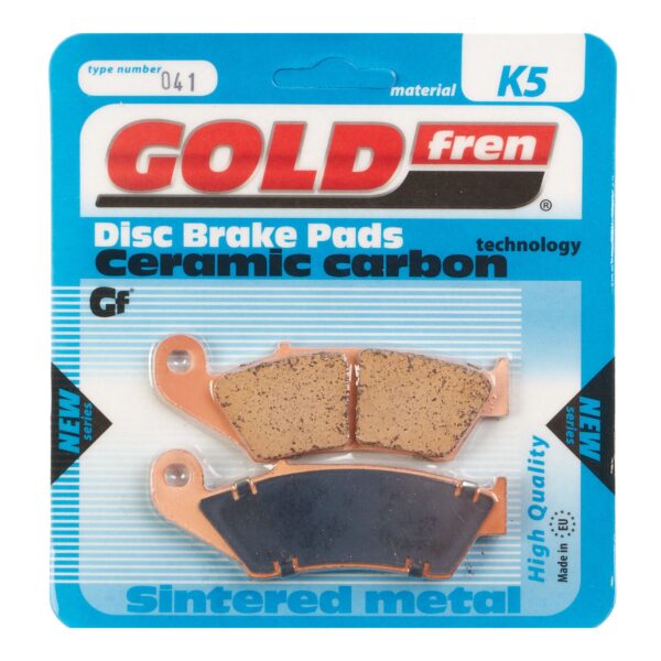 BRAKE PADS GOLDFREN OFFROAD RACING GF041 - K5 ( PR126 )
