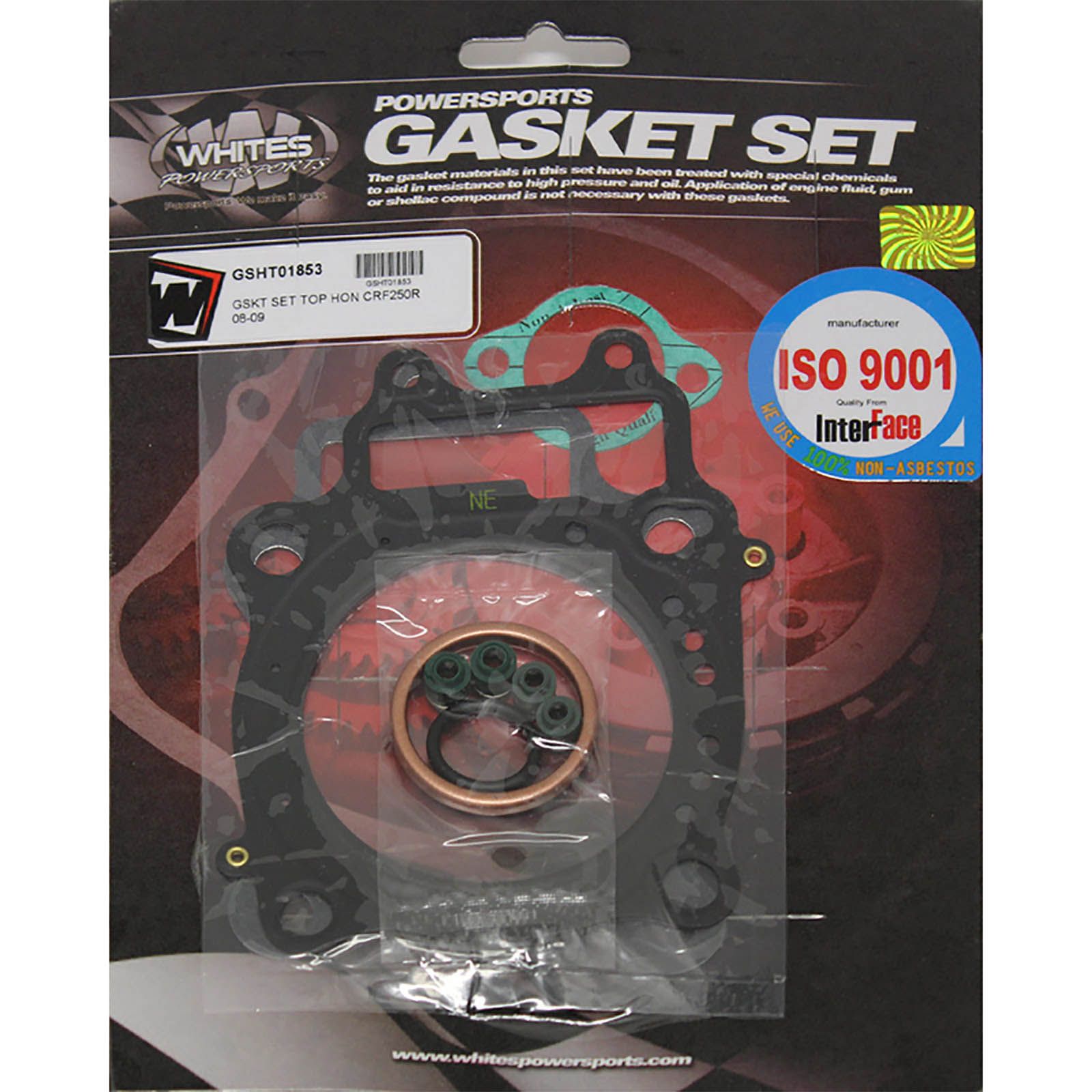 WHITES GASKET SET TOP HON CRF250R 08-09