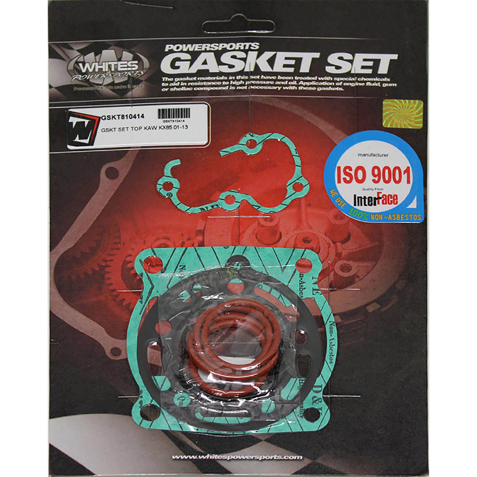 WHITES GASKET SET TOP KAW KX85 01-13