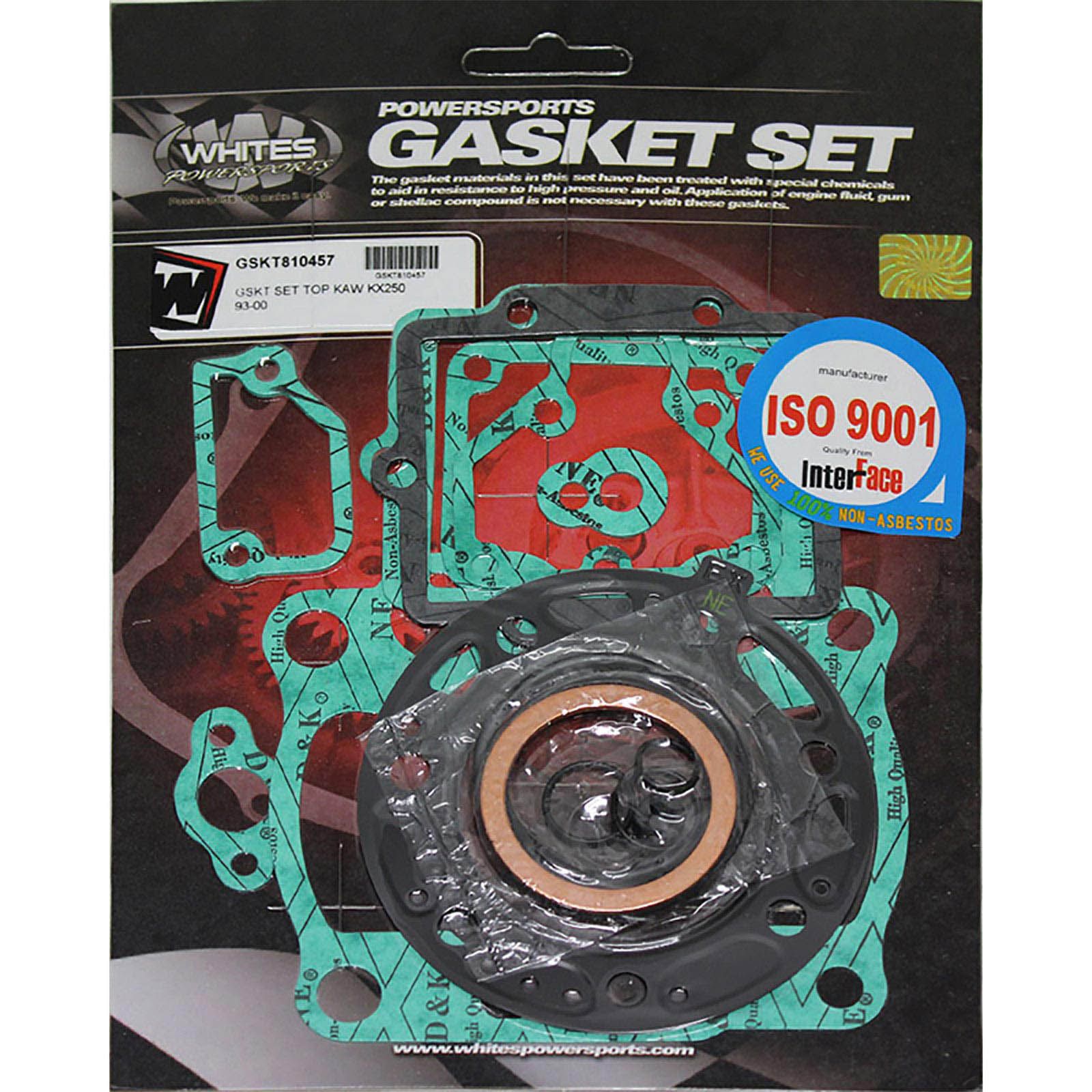 WHITES GASKET SET TOP KAW KX250 93-00