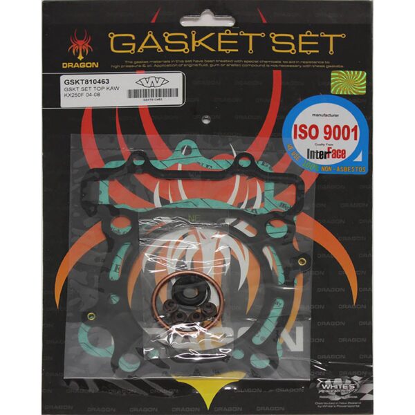 WHITES GASKET SET TOP KAW KX250F 04-08