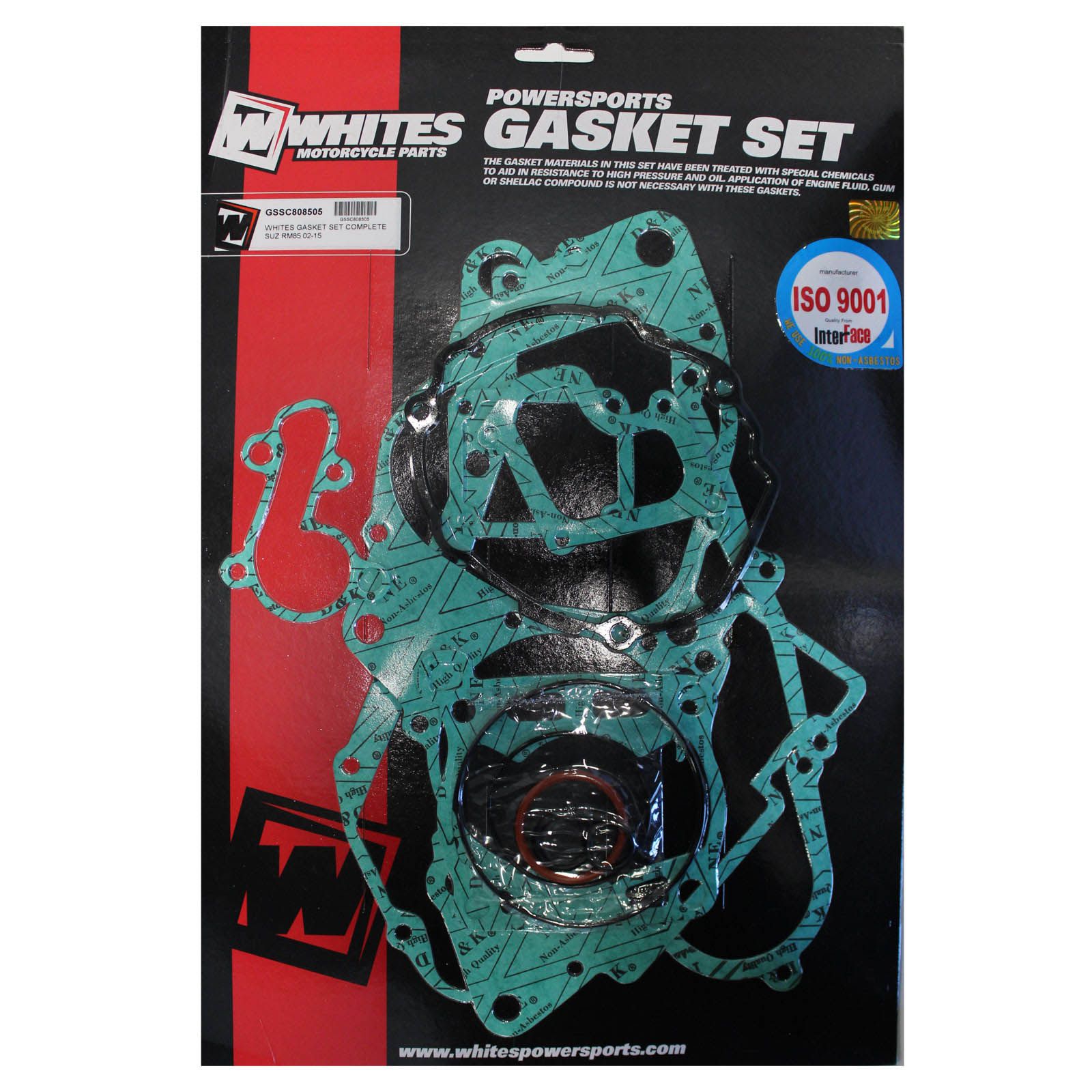 WHITES GASKET SET COMPLETE SUZ RM85 02-15