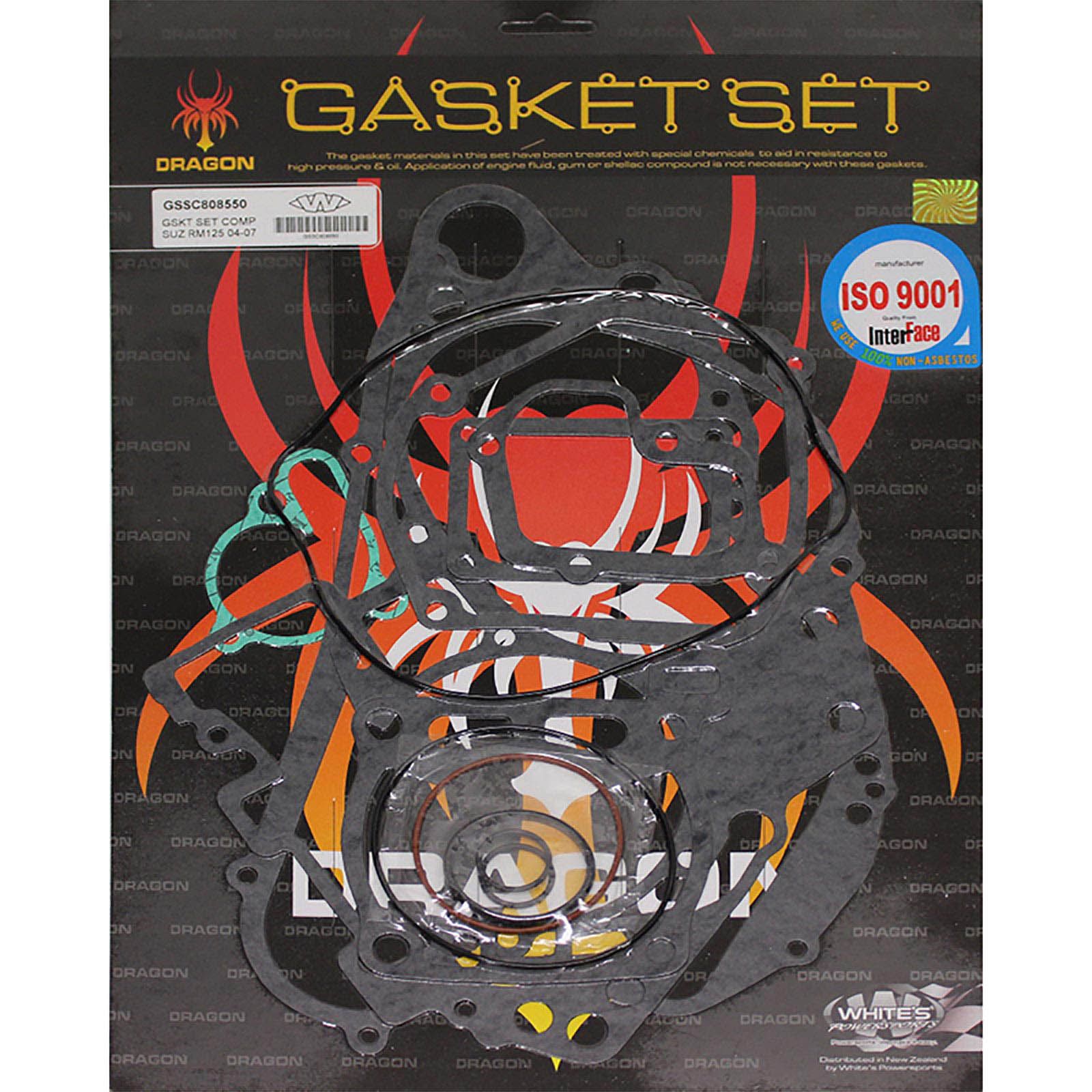 WHITES GASKET SET COMPLETE SUZ RM125 04-07