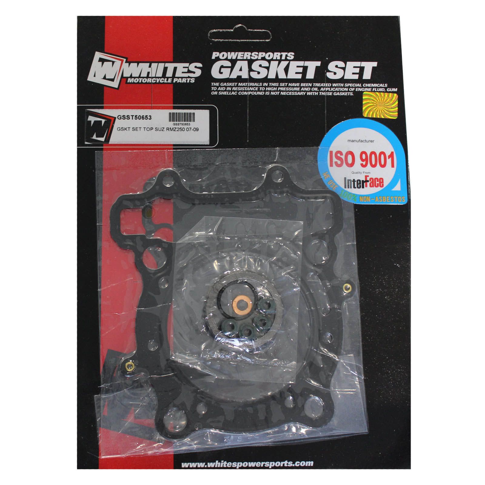 WHITES GASKET SET TOP SUZ RMZ250 07-09