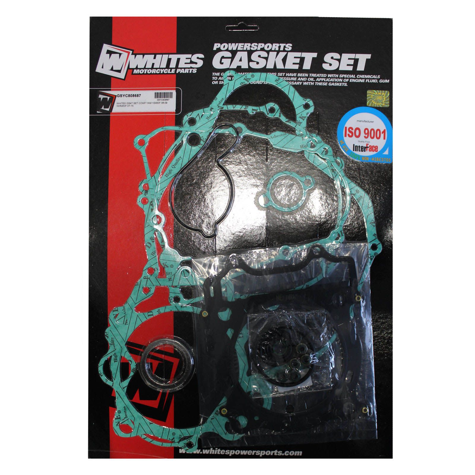 WHITES GASKET SET COMPLETE YAM YZ450F 06-09 /WR450F 07-15