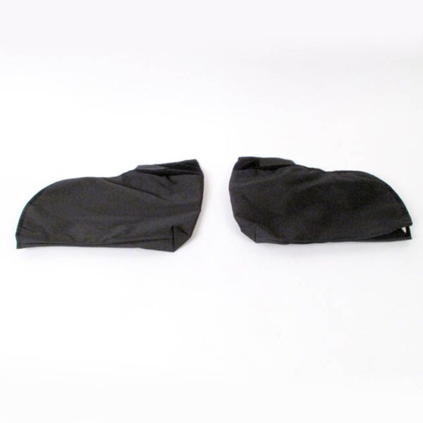 WHITES HANDLEBARS MUFFS ATV /2 WHL /FARM /ENDURO BLK