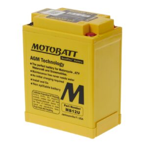 MB12U MOTOBATT QUADFLEX BATTERY (4PCS/CTN)