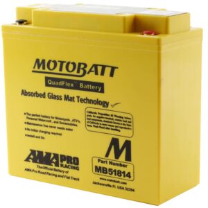 MB51814 MOTOBATT QUADFLEX BATTERY (51913) (4PCS/CTN)