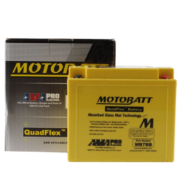 MB7BB MOTOBATT QUADFLEX BATTERY (6PCS/CTN)