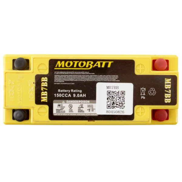 MB7BB MOTOBATT QUADFLEX BATTERY (6PCS/CTN)