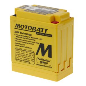 MB9U MOTOBATT QUADFLEX BATTERY (8PCS/CTN)