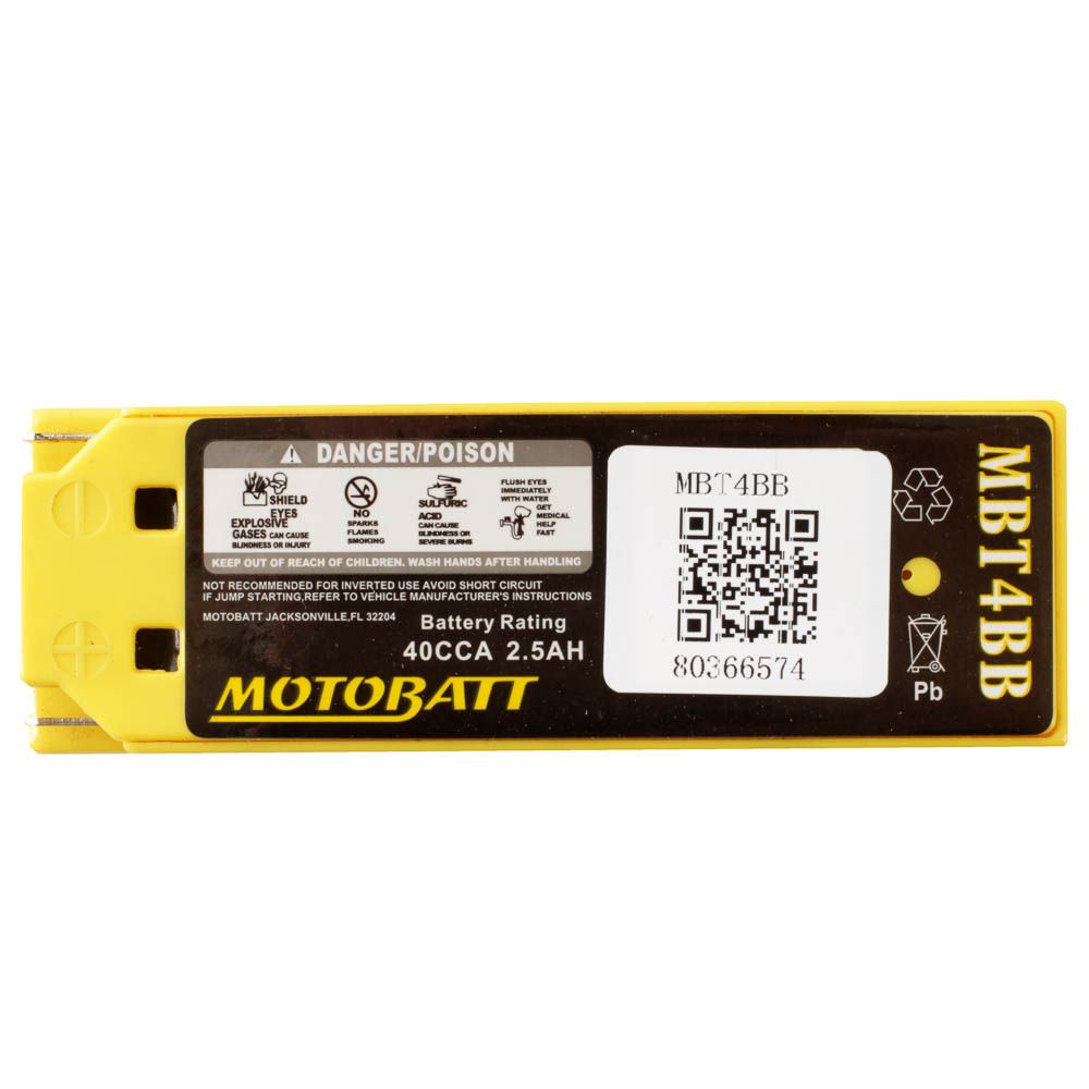 MBT4BB MOTOBATT QUADFLEX BATTERY (20PCS/CTN)