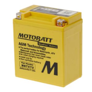 MBTX7U MOTOBATT QUADFLEX BATTERY (8PCS/CTN)