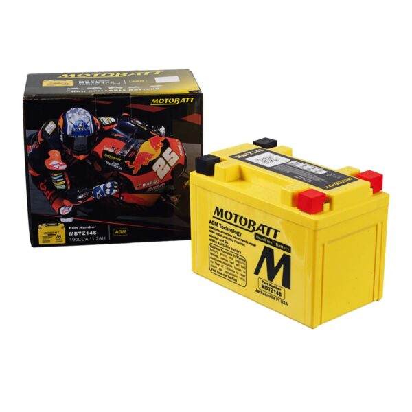 MBTZ14S MOTOBATT QUADFLEX BATTERY (8PCS/CTN)