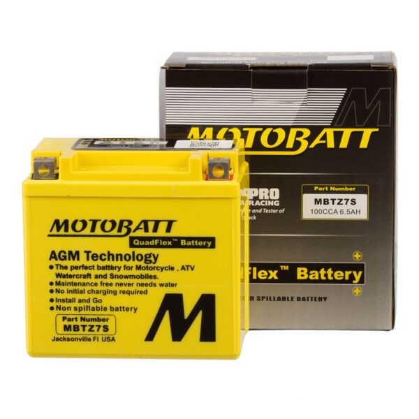 MBTZ7S MOTOBATT QUADFLEX BATTERY (10PCS/CTN)