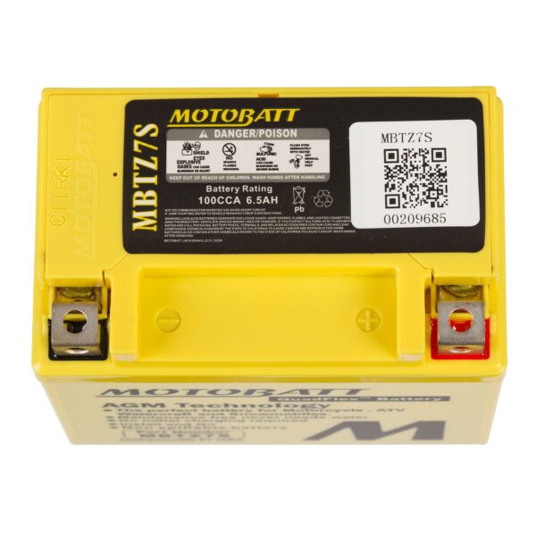 MBTZ7S MOTOBATT QUADFLEX BATTERY (10PCS/CTN)