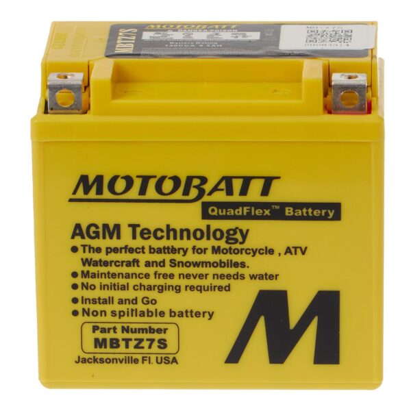 MBTZ7S MOTOBATT QUADFLEX BATTERY (10PCS/CTN)