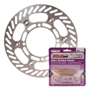 BRAKE DISC & PAD FRONT KIT - SUZ RMZ250 04-06