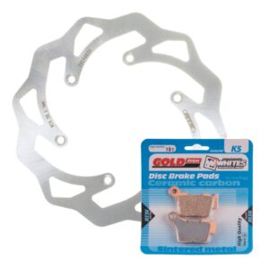 BRAKE DISC & PAD REAR KIT - KTM 500 EXC 12-16 - WAVE
