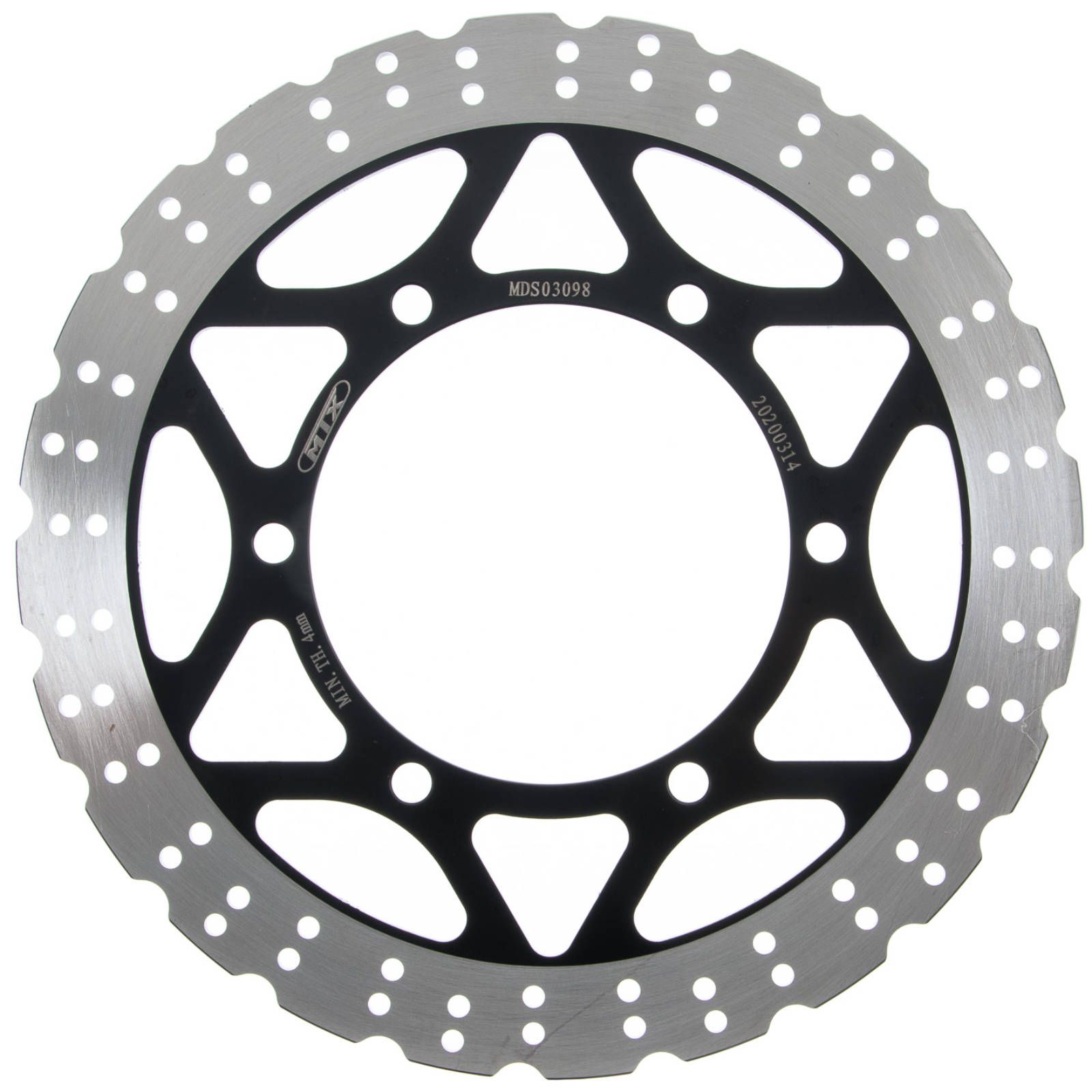 MTX BRAKE DISC SOLID TYPE - FRONT
