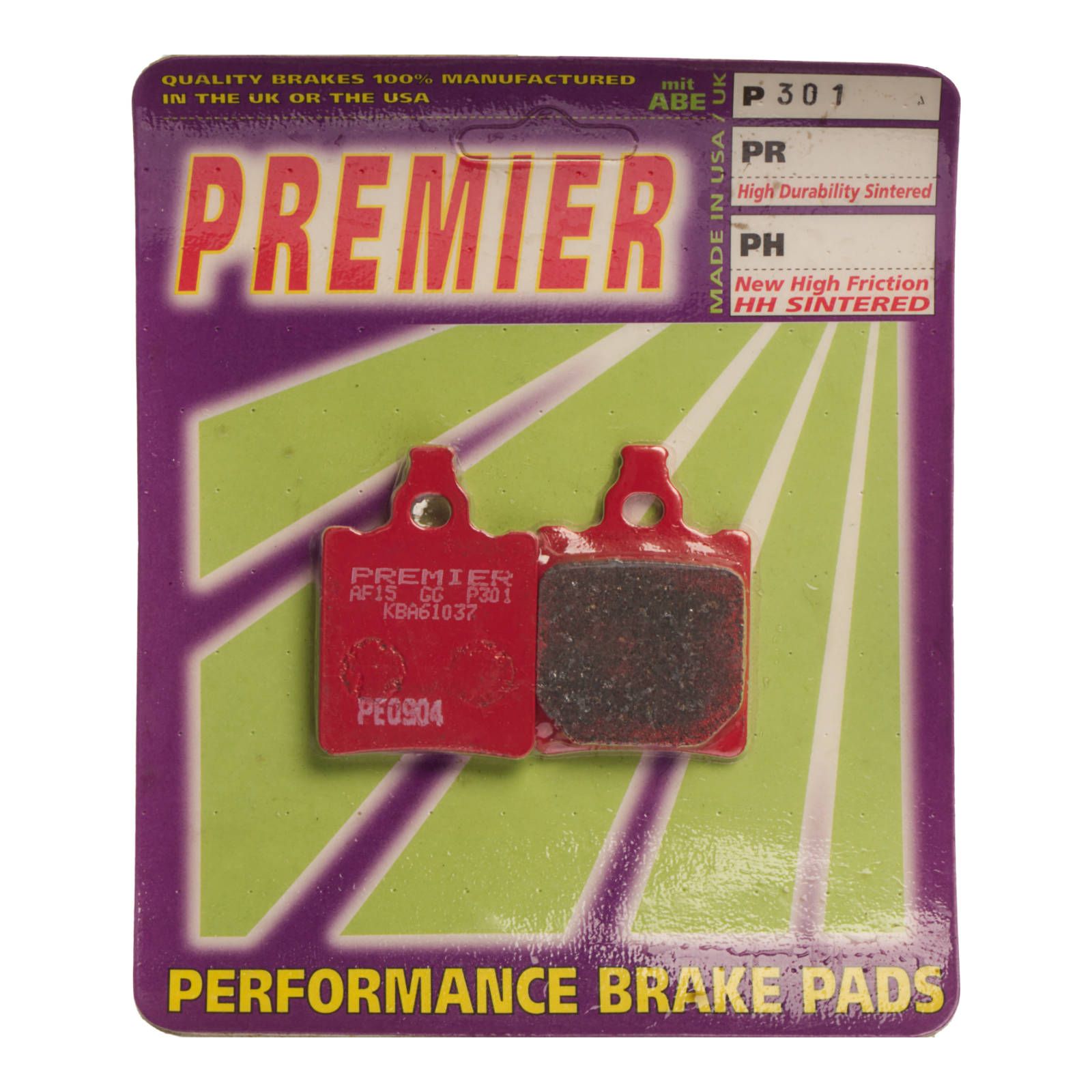 PREMIER BRAKE PADS P301 - APR | KTM