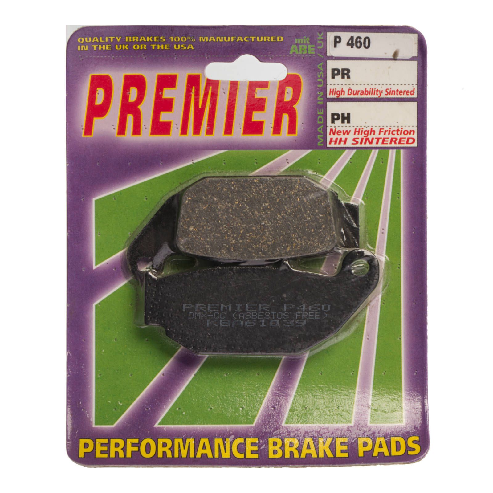 PREMIER BRAKE PADS P460 - HON | SUZ