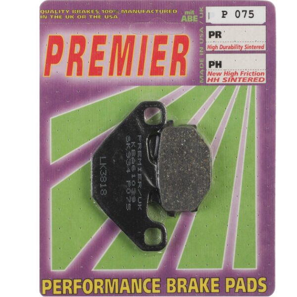 PREMIER BRAKE PADS P075 - KAW | SUZ