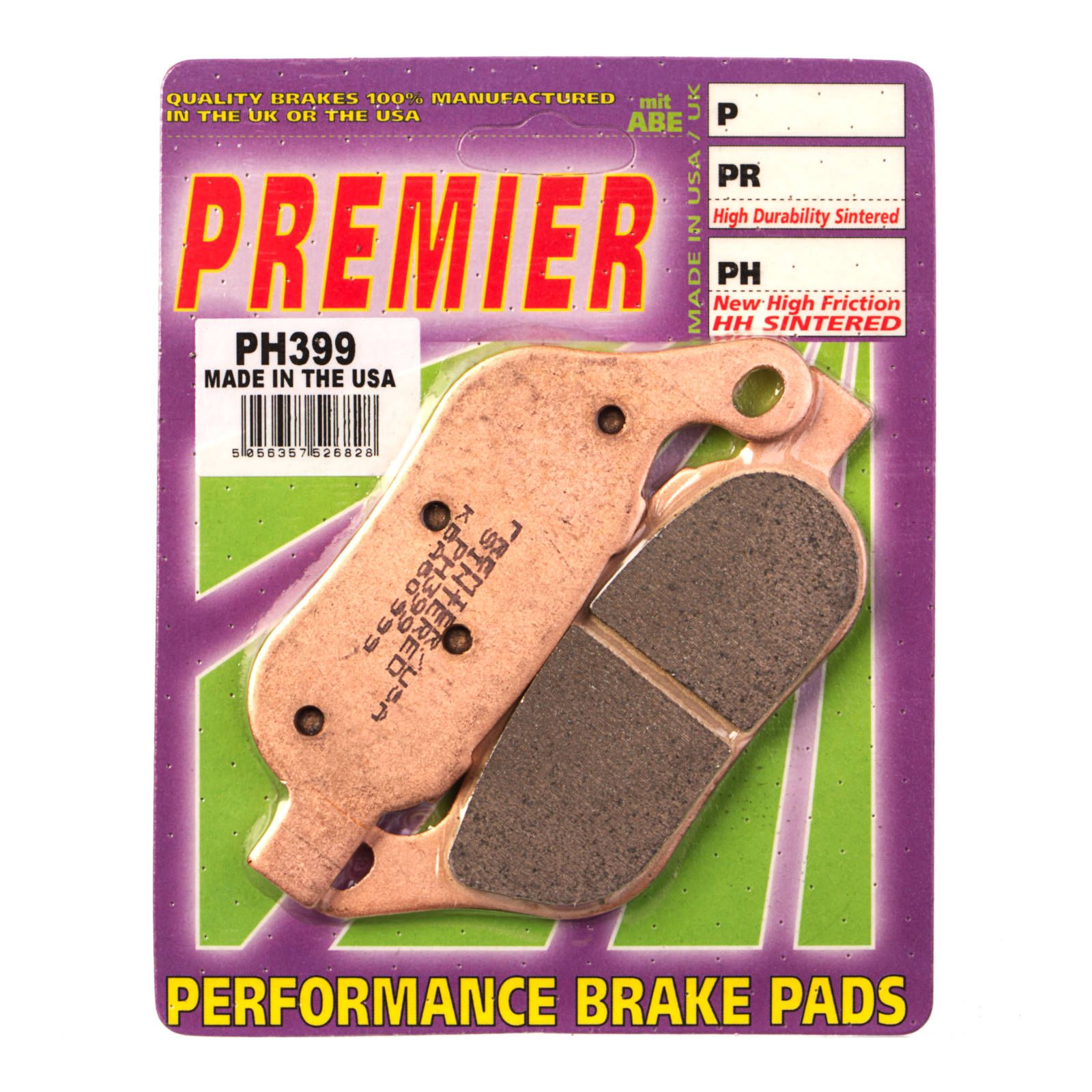 PREMIER BRAKE PADS HI-PERF SINT PH399 - HD