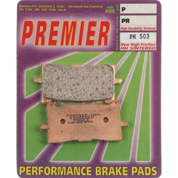 PREMIER BRAKE PADS HI-PERF SINT PH503 - HON
