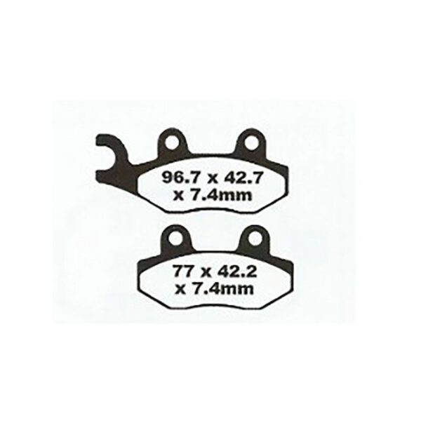 PREMIER BRAKE PADS FULL SINTERED