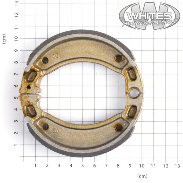 PREMIER BRAKE SHOES AG100 / AG200 Kick FRONT w/ springs 110x