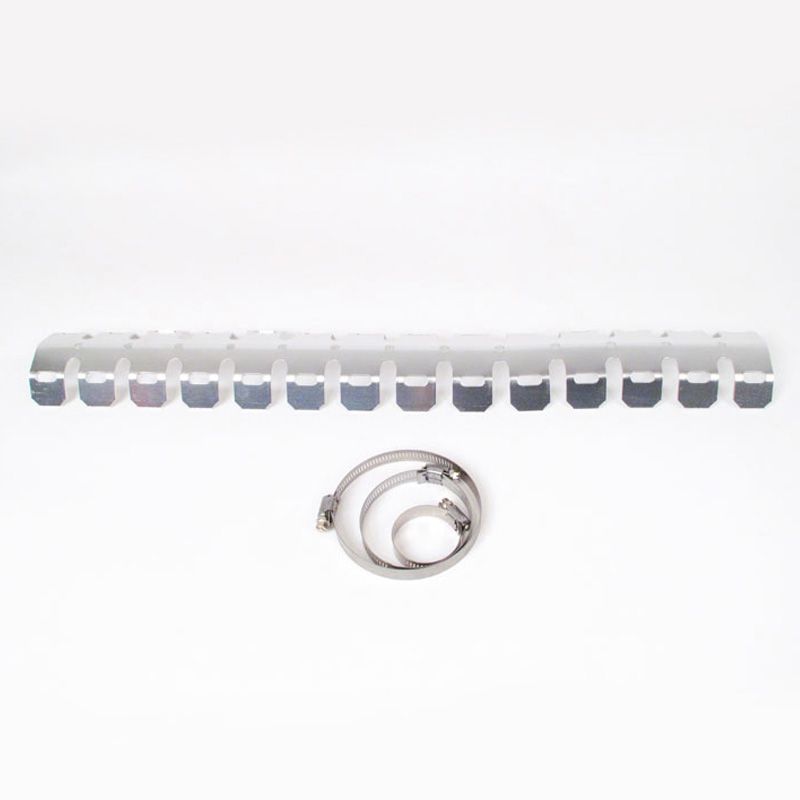 WHITES HEAD PIPE GUARD W/CLAMP - SIL
