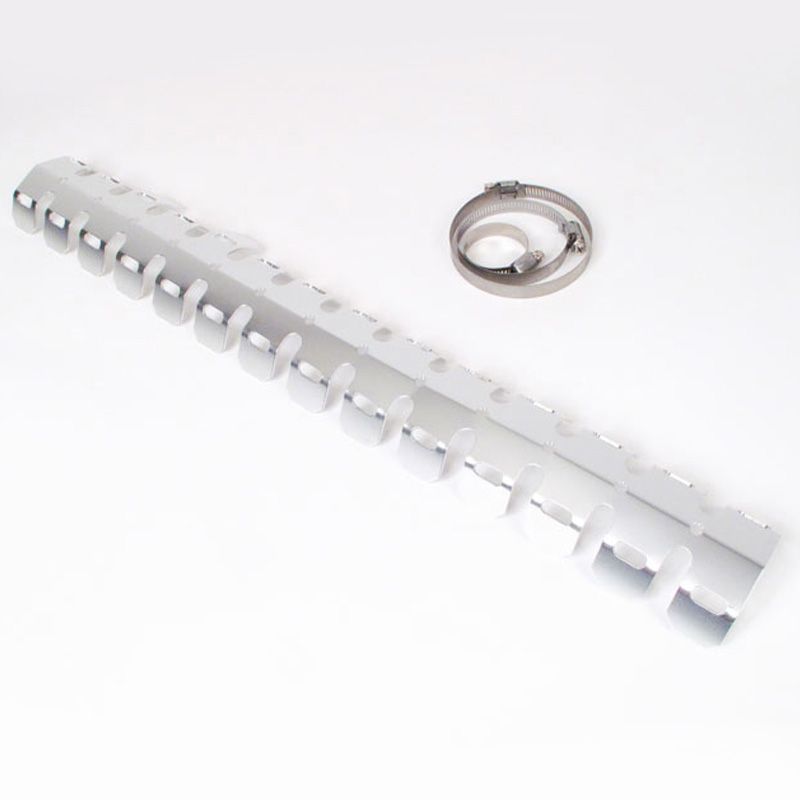 WHITES HEAD PIPE GUARD W/CLAMP - SIL