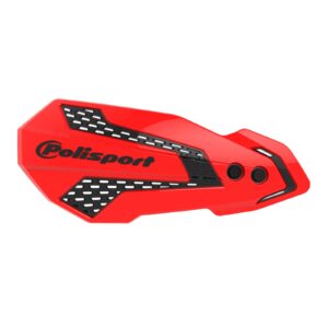 POLISPORT MX FLOW HANDGUARD RED/BLK HON CR/CRF/CRFX