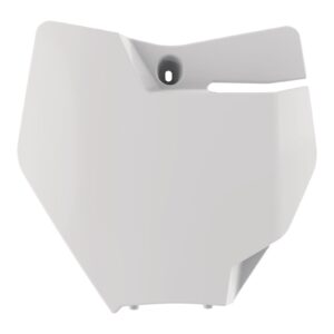 NUMBER PLATE KTM 85SX 18- WHT