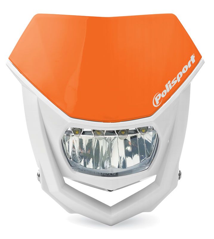 POLISPORT HALO LED HEADLIGHT ORG