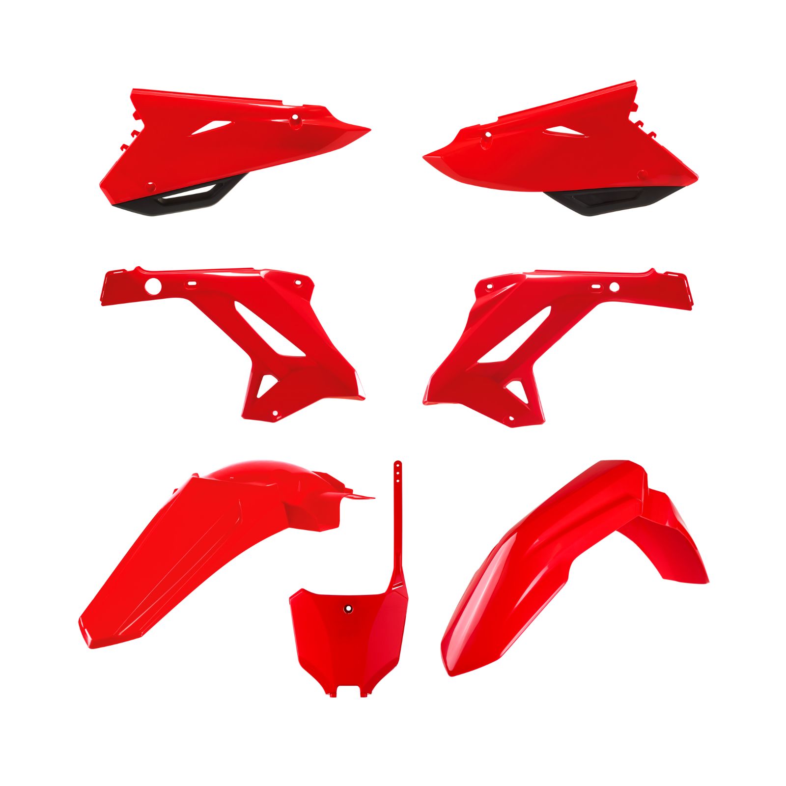 POLISPORT RESTYLING KIT HON CR125/250 02-07 CRF22 STYLE RED