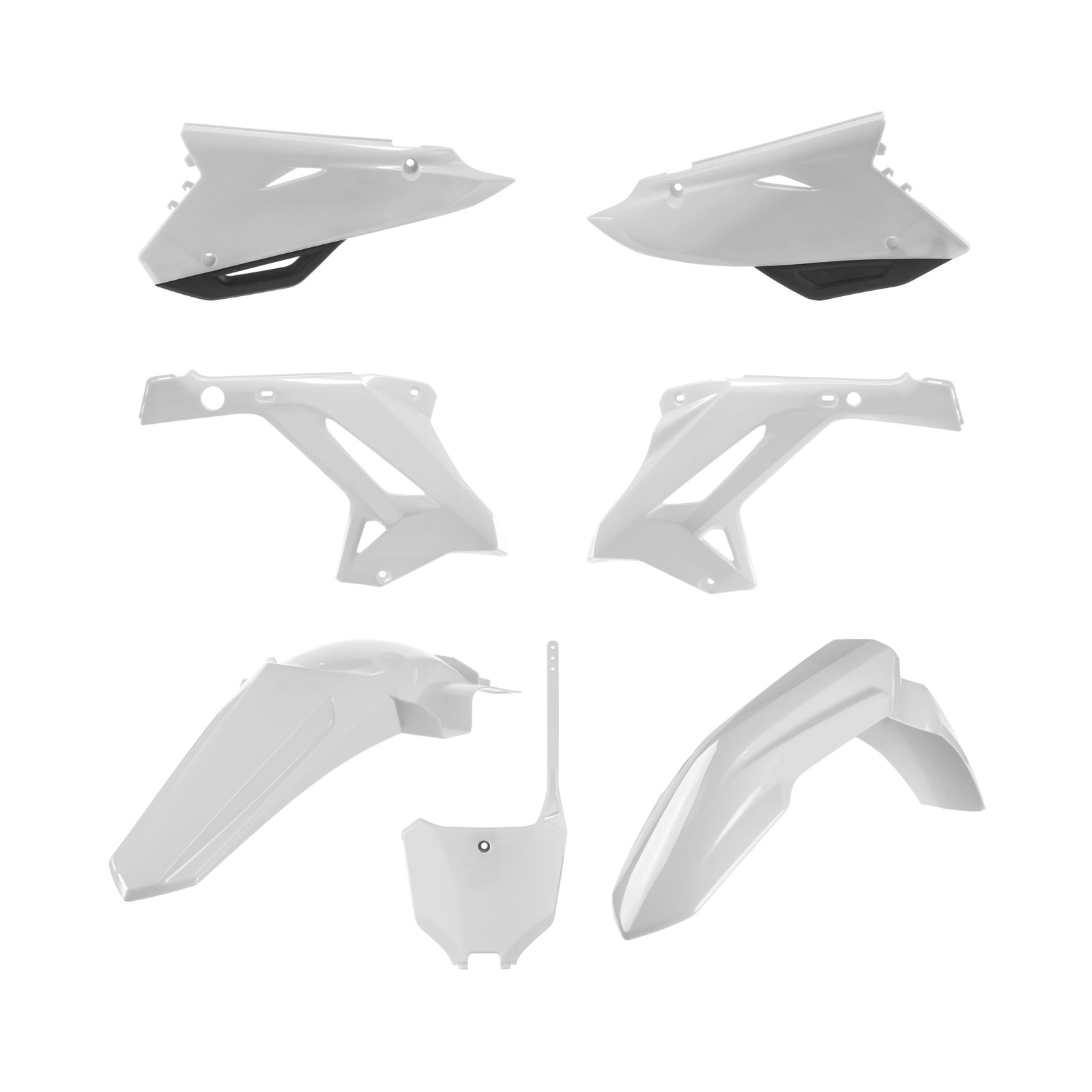 POLISPORT RESTYLING KIT HON CR125/250 02-07 CRF22 STYLE WHT