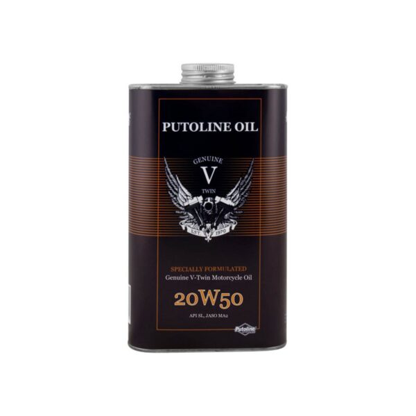 PUTOLINE GENUINE V-TWIN FULL-SYN 20W50 1LT (74110) *6