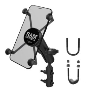 RAM X-GRIP LARGE PHONE MOUNT W/ BRAKE/CLUTCH RESERVOIR BASE